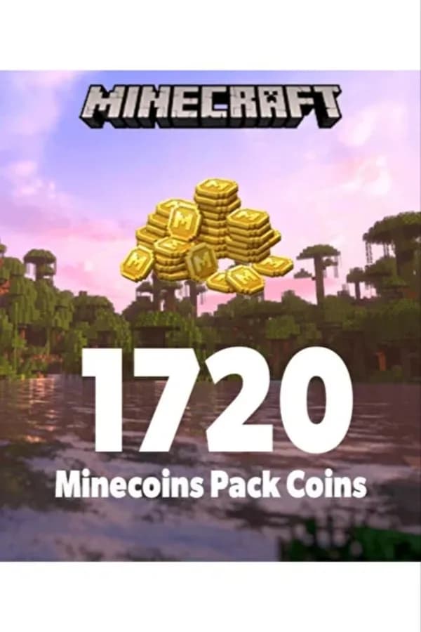 Подарочная карта Minecraft — 1720 Minecoins (Global)