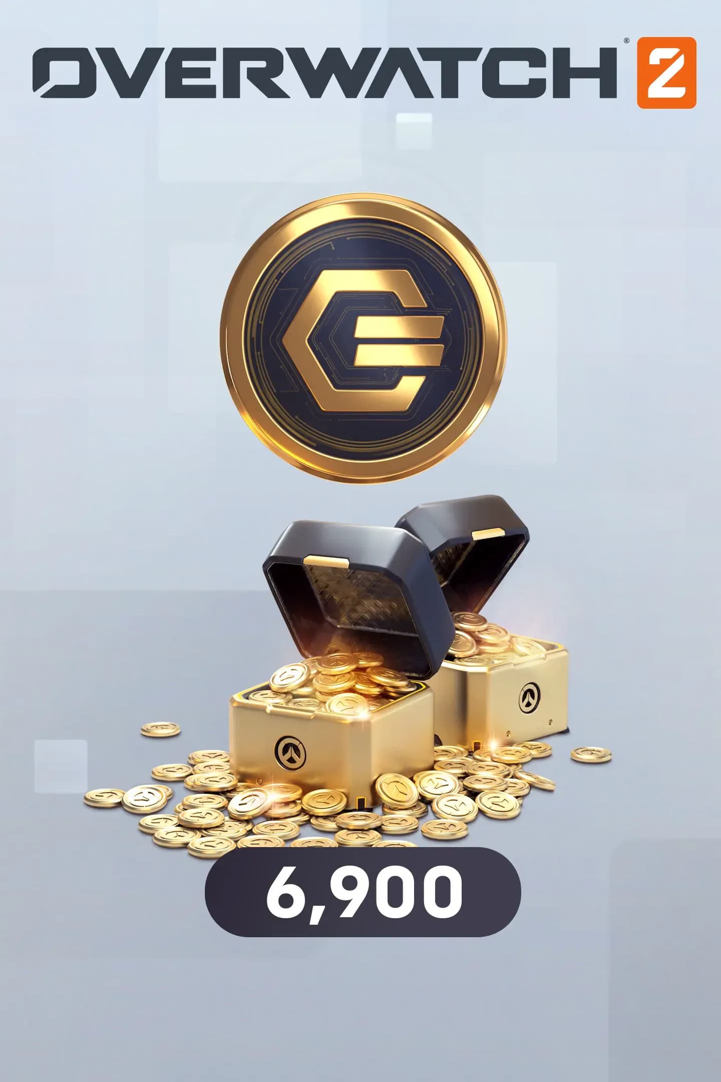 6000 + 900 монет OW2 (через Xbox)