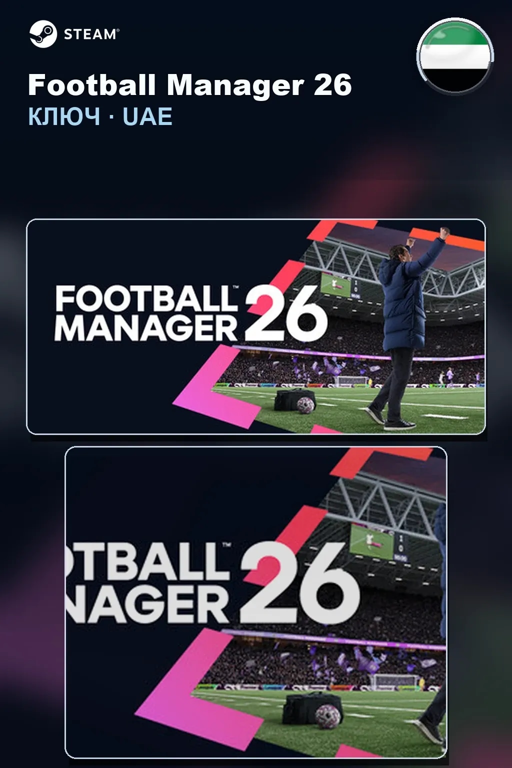 Football Manager 26 — ОАЭ