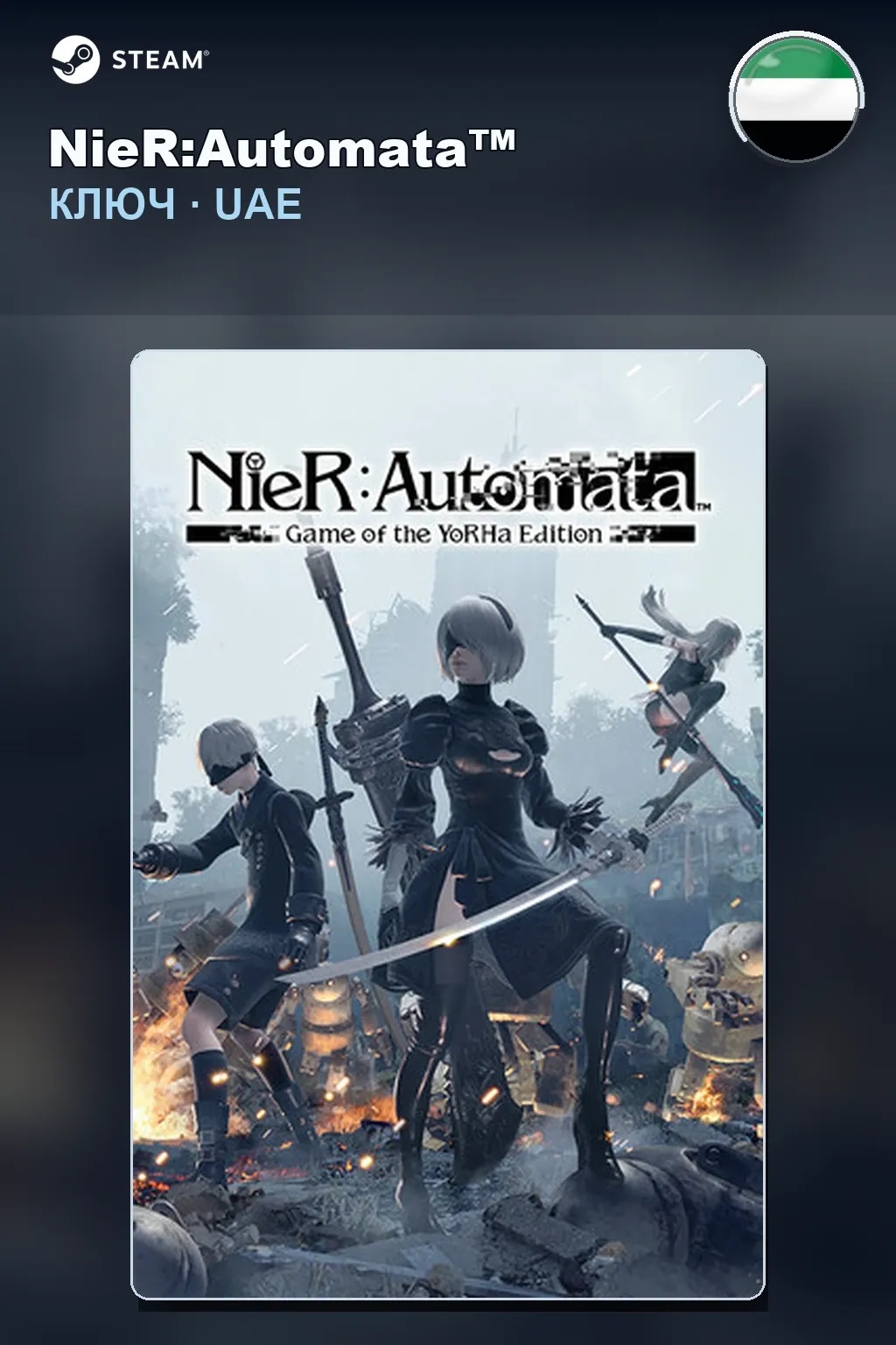 NieR:Automata™ — ОАЭ