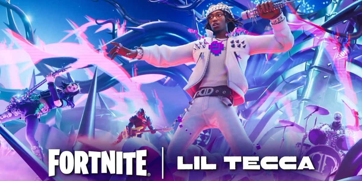 🎤 Легенда Lil Tecca ПРИБЫЛ В FORTNITE!