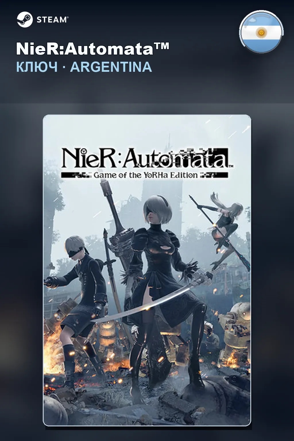 NieR:Automata™ — Аргентина
