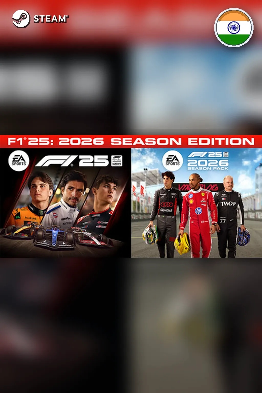F1® 25: 2026 Season Edition — Индия