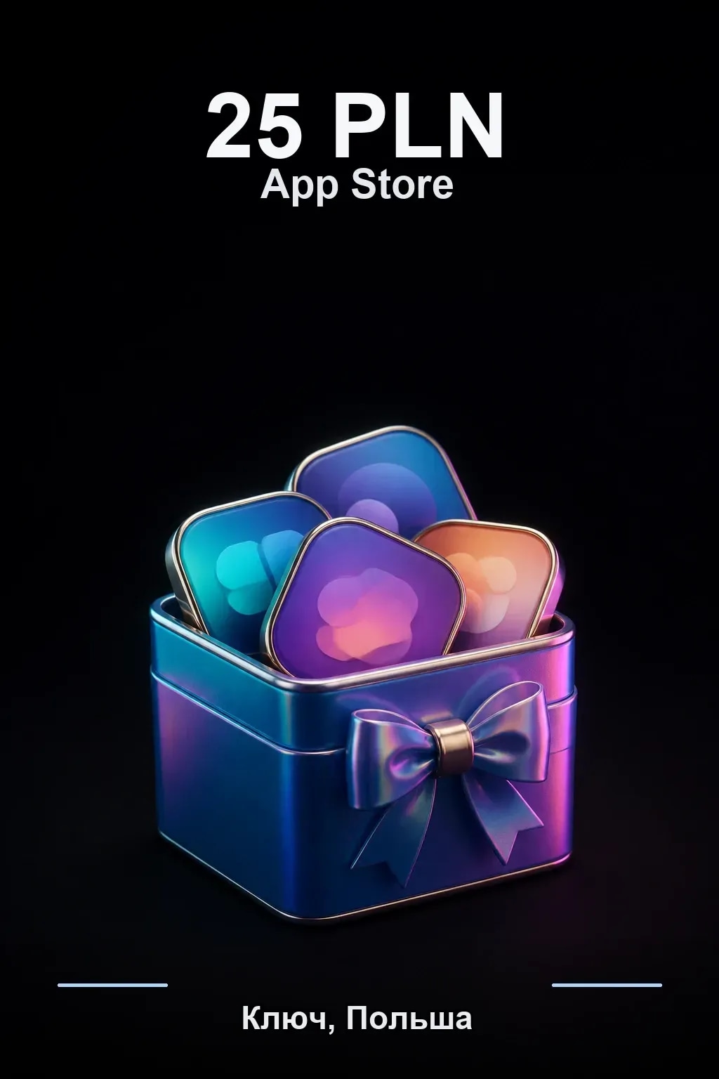 PLN 25 Apple gift card