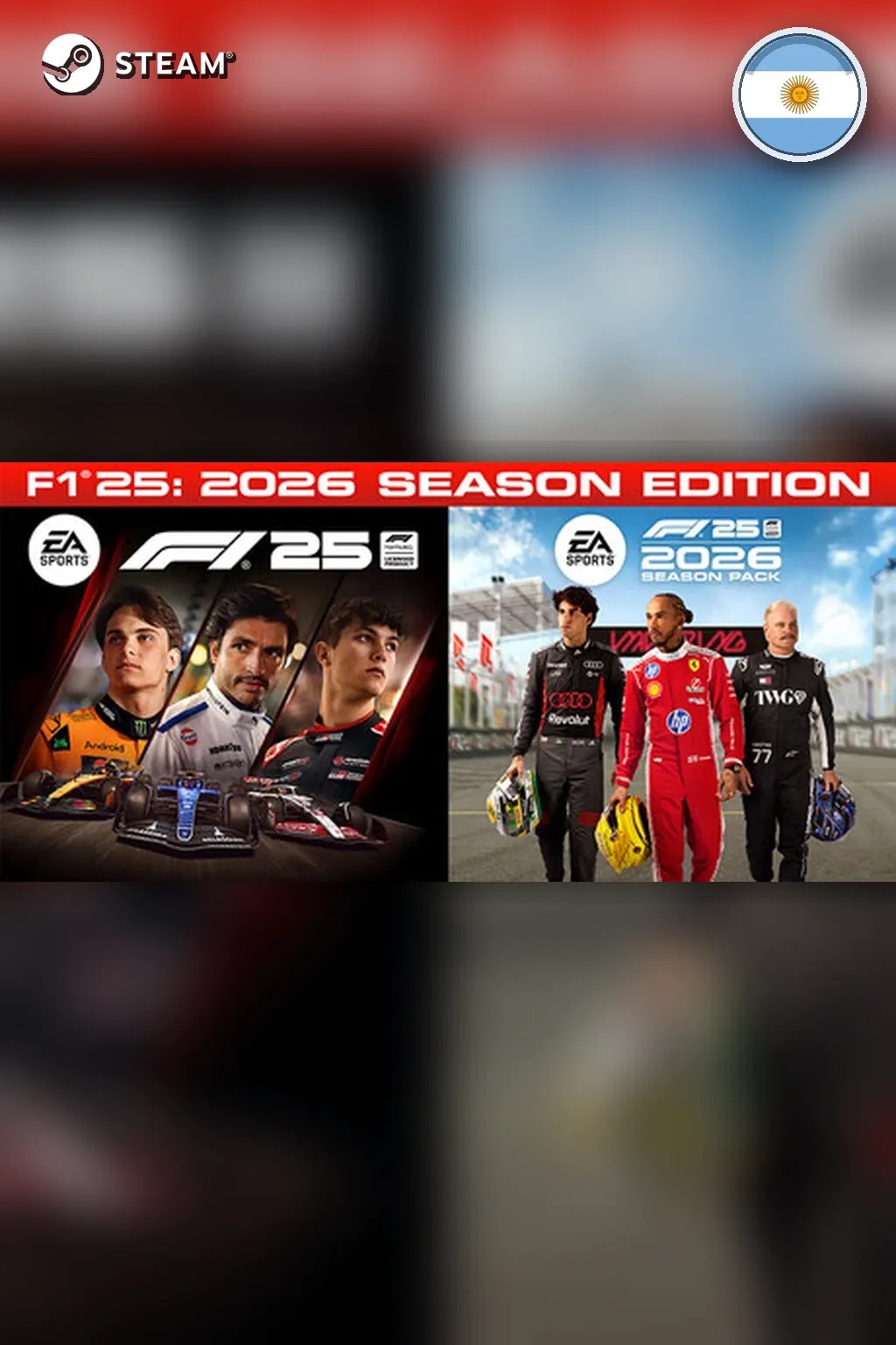 F1® 25: 2026 Season Edition — Аргентина