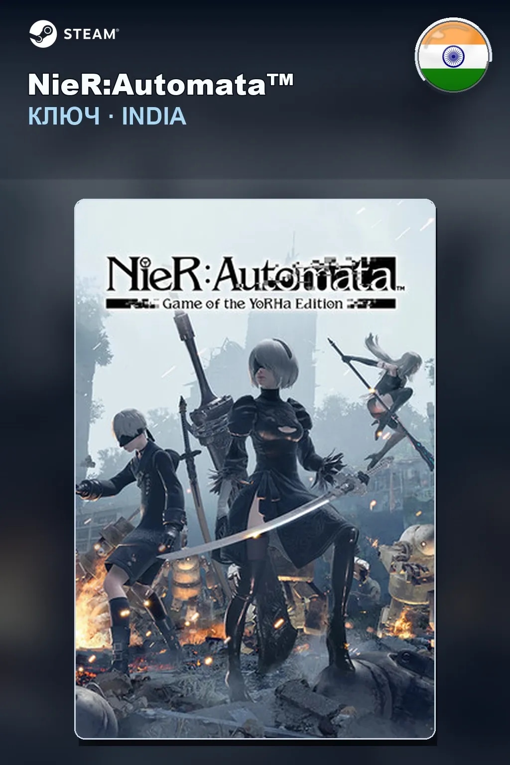 NieR:Automata™ — Индия