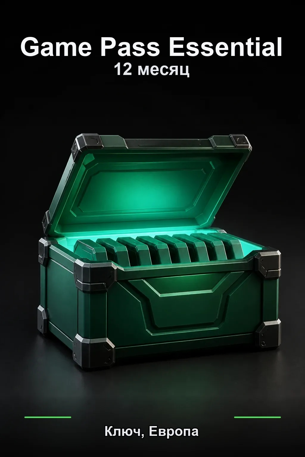 12 месяцев подписки Essential — Европа