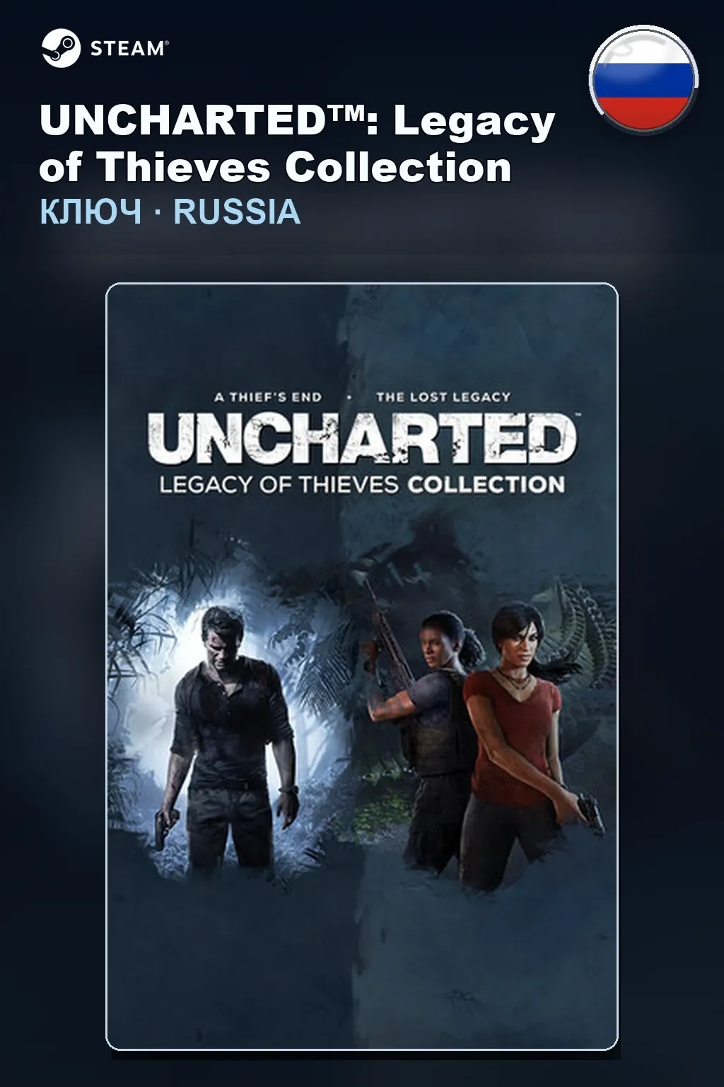 UNCHARTED™: Legacy of Thieves Collection — Россия
